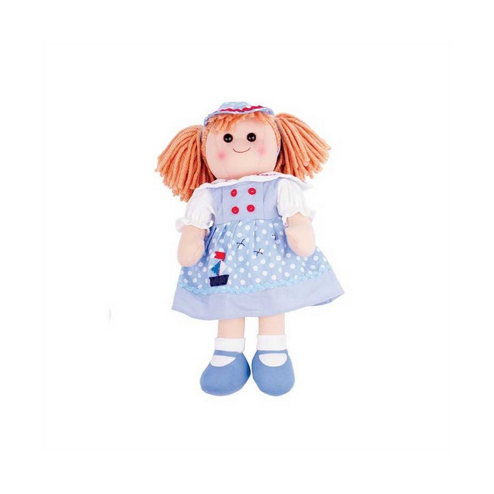Bigjigs Toys Látková panenka Louise 38 cm