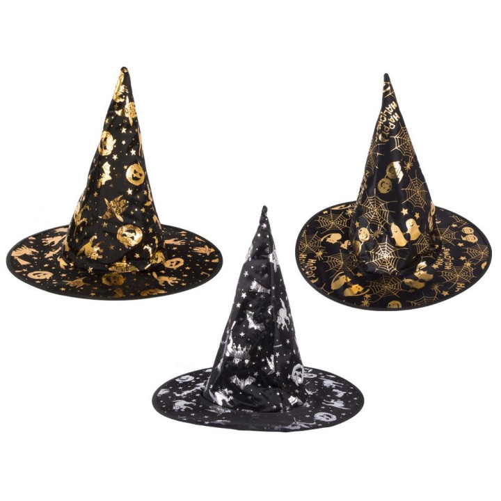 Halloween čarodějnický klobouk