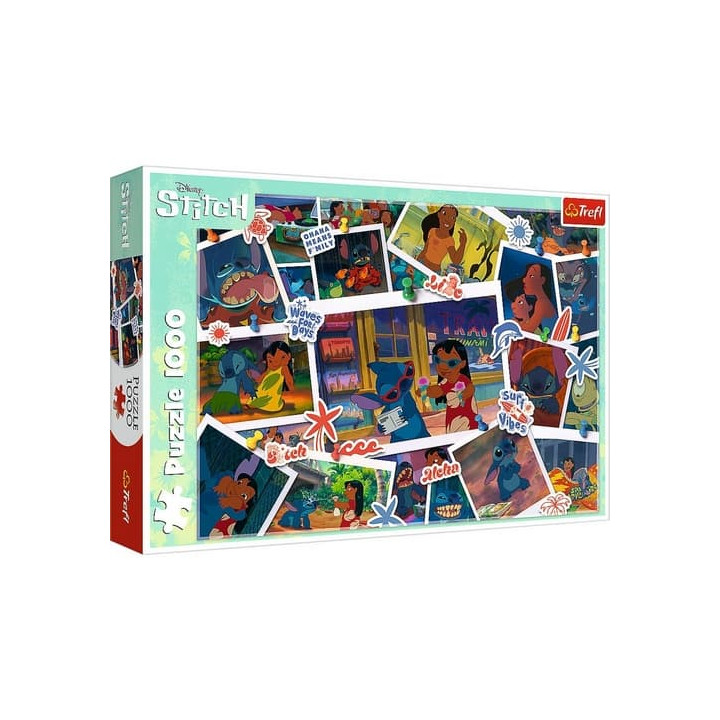 Puzzle Lilo&Stitch - Sladké vzpomínky 1000 dílků 68,3x48cm v krabici 40x27x6cm