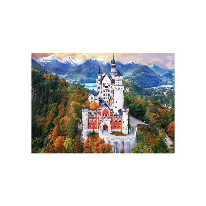 Puzzle Premium Plus - Photo Odyssey:Zámek Neuschwanstein,Německo 1000 dílků 68,3x48cm v krab 40x27cm