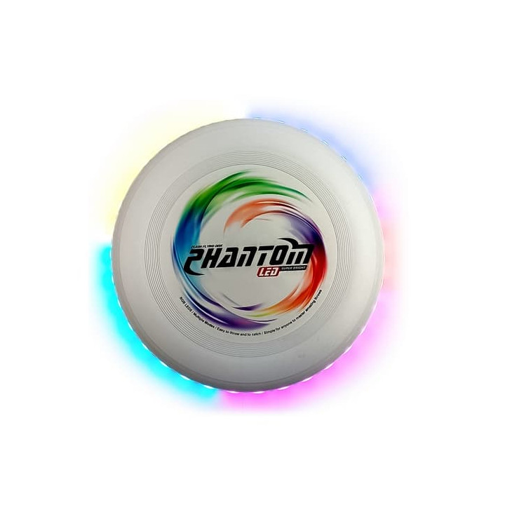 Bavytoy LED létající disk Frisbee 9" bílý