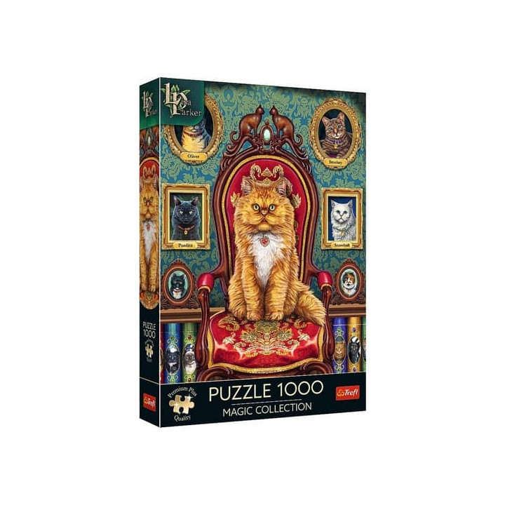 Puzzle Magic Collection: Šílené kočky 1000 dílků 48x68,3cm v krabici 27x40x6cm
