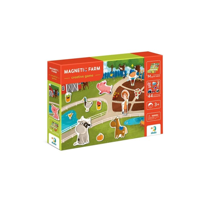 Magnety Farma 35ks v krabici 31x22x5cm