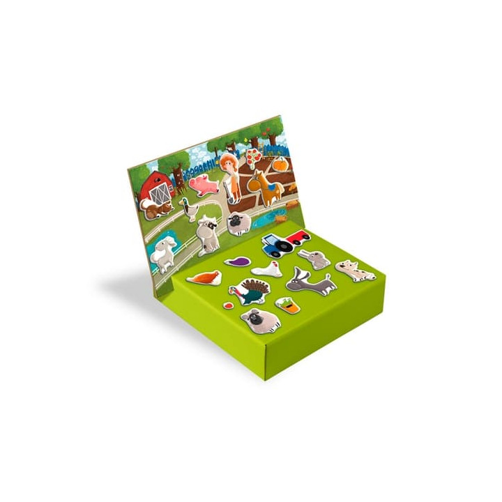 Magnety Farma 35ks v krabici 31x22x5cm