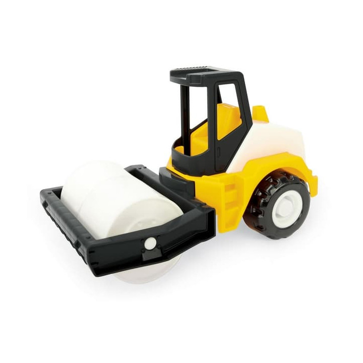 Auto stavební válec Tech truck plast 23cm v krabici 26x18x14,5cm Wader 12m+