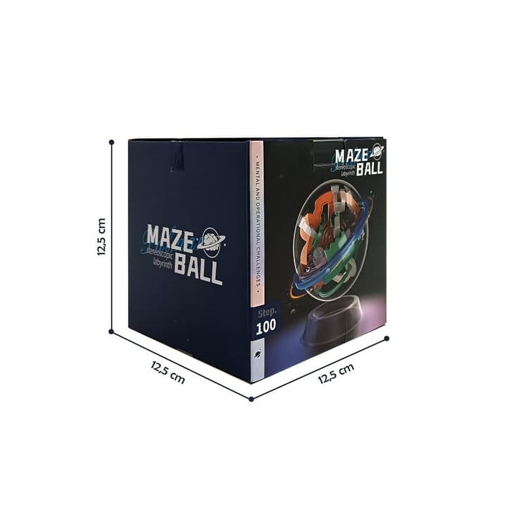 Bavytoy 3D labyrint koule 100 kroků malá