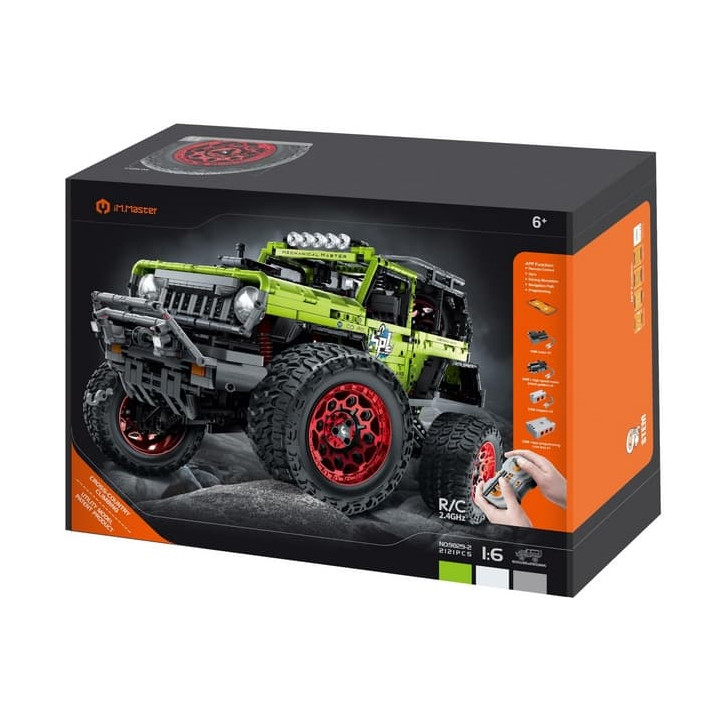 Stavebnice iM.MASTER terénní auto RC 2,4GHz 2121 dílků