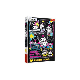 Puzzle Premium Plus: Svět Kuromi 1000 dílků 48x68,3cm v krabici 27x40x6cm
