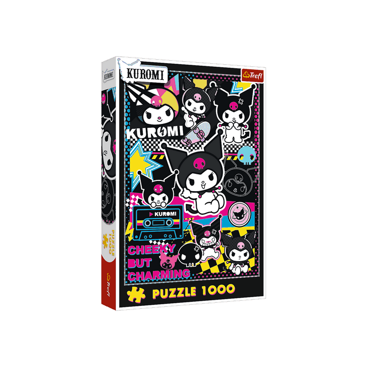 Puzzle Premium Plus: Svět Kuromi 1000 dílků 48x68,3cm v krabici 27x40x6cm