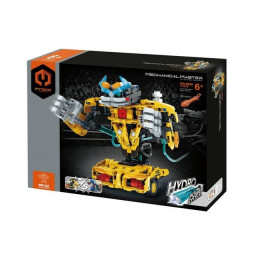 Stavebnice iM.MASTER hydraulický bojový robot plast 717 dílků v krabici 35x27x7cm