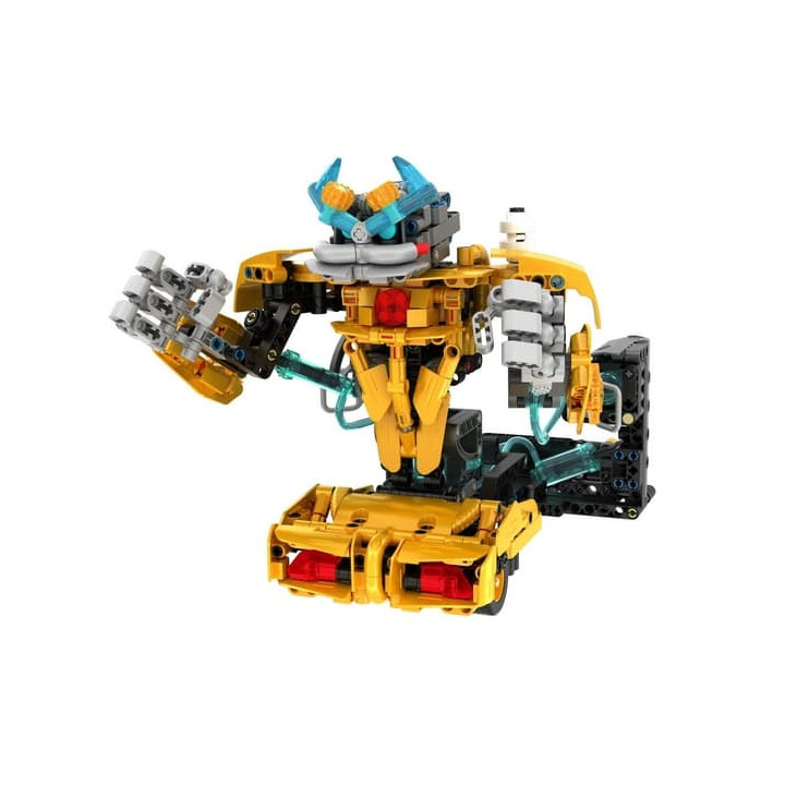 Stavebnice iM.MASTER hydraulický bojový robot plast 717 dílků v krabici 35x27x7cm