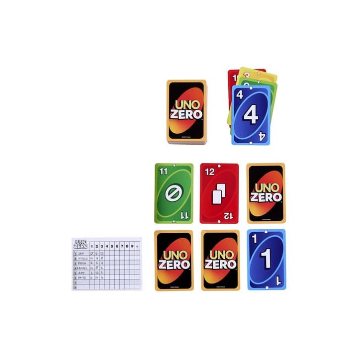 Karetní hra UNO Zero