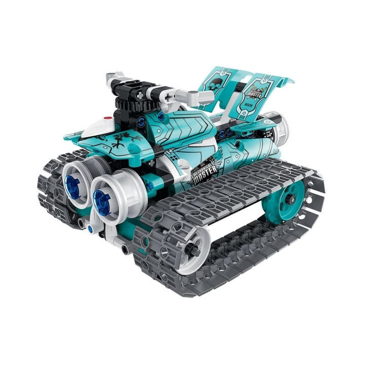 Stavebnice iM.MASTER 3v1 programovatelný robot RC plast 2,4GHz 398 dílků na bat. v krabici 31x23cm