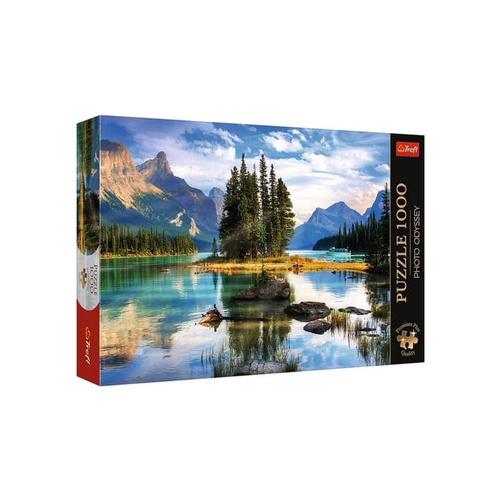 Puzzle Premium Plus - Photo Odyssey: Ostrov duchů, Kanada 1000 dílků 68,3x48cm v krabici 40x27x6cm