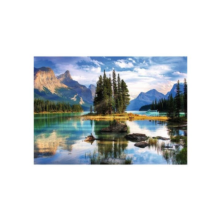 Puzzle Premium Plus - Photo Odyssey: Ostrov duchů, Kanada 1000 dílků 68,3x48cm v krabici 40x27x6cm
