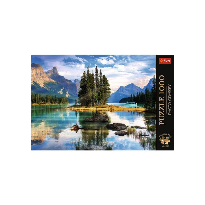 Puzzle Premium Plus - Photo Odyssey: Ostrov duchů, Kanada 1000 dílků 68,3x48cm v krabici 40x27x6cm