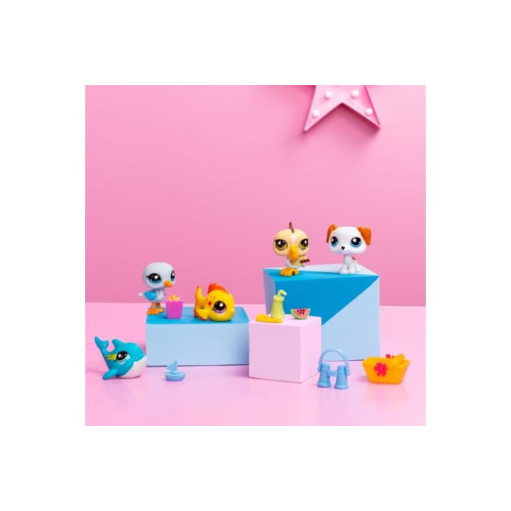 Littlest Pet Shop 5 figurek Pláž