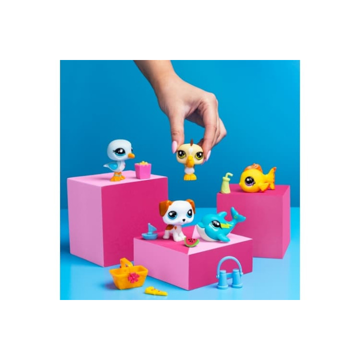Littlest Pet Shop 5 figurek Pláž