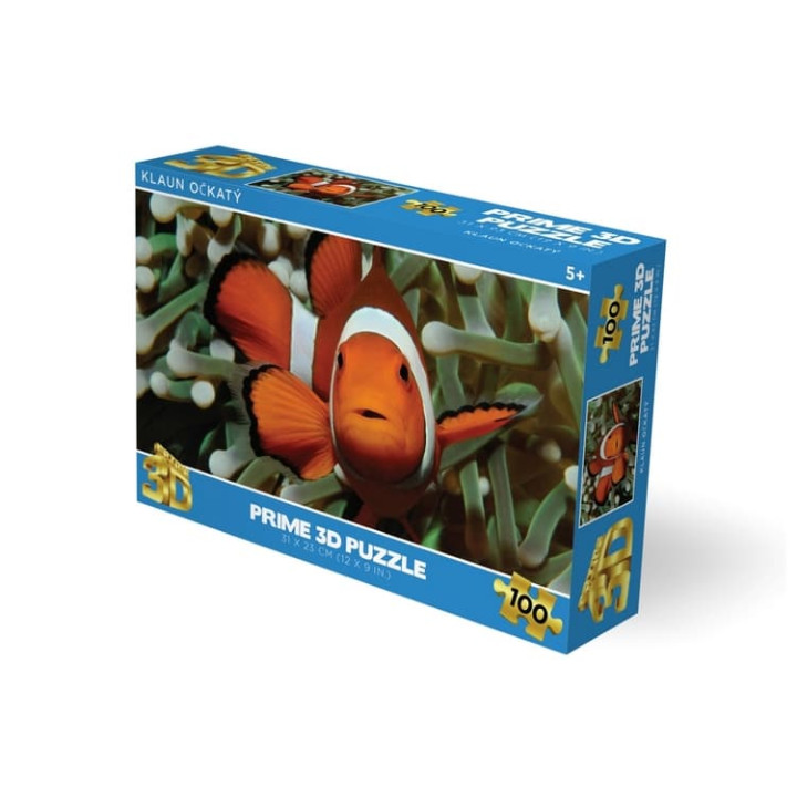 Puzzle 3D - Klaun očkatý