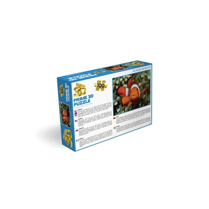 Puzzle 3D - Klaun očkatý