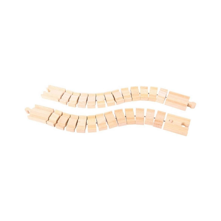 Bigjigs Rail Ohebná kolej 2 kusy