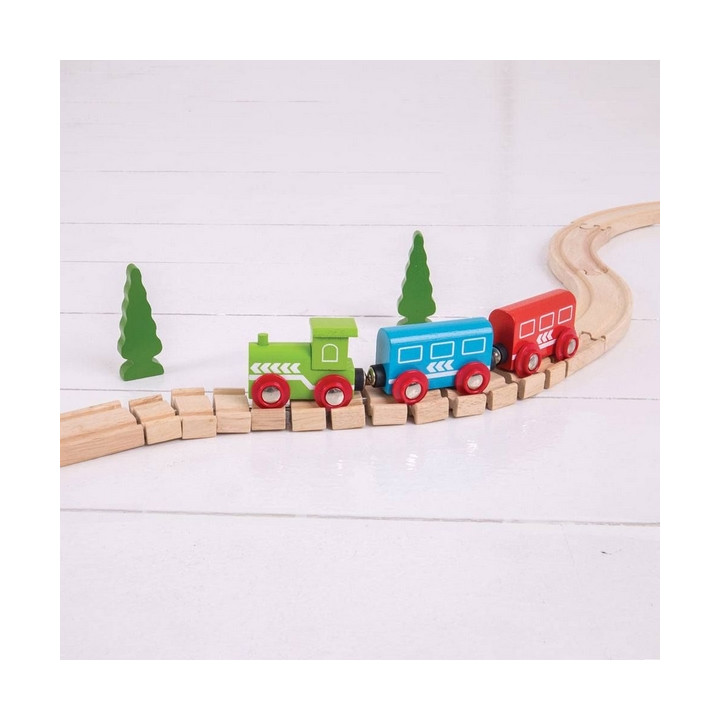 Bigjigs Rail Ohebná kolej 2 kusy