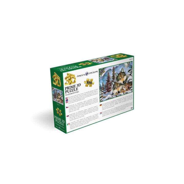 Puzzle 3D - Vlci
