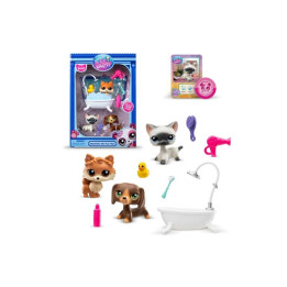 Littlest Pet Shop Koupelnový Set 3 Figurky