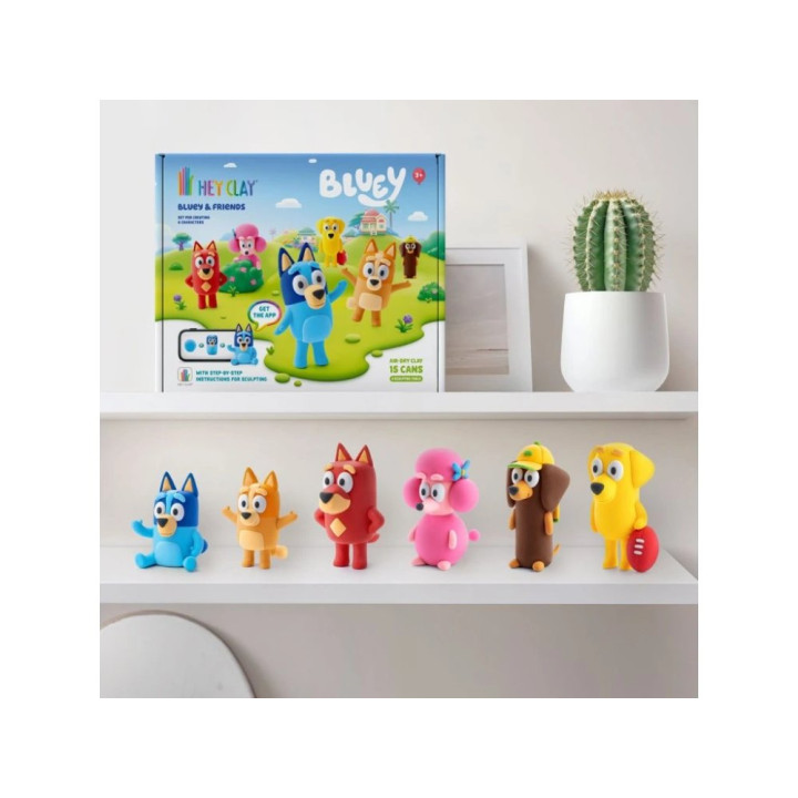 HEY CLAY Kreativní sada - Bluey