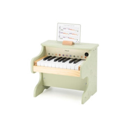 Dřevěné piano na baterie