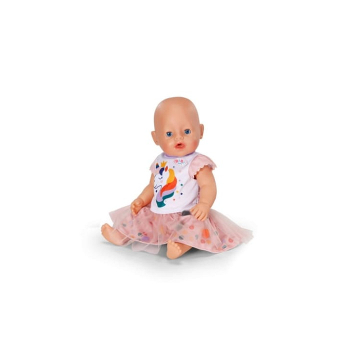 BABY born Tutu šatičky jednorožec, 43 cm