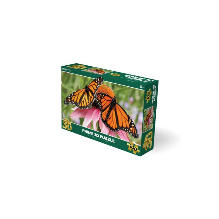 Puzzle 3D - Motýli
