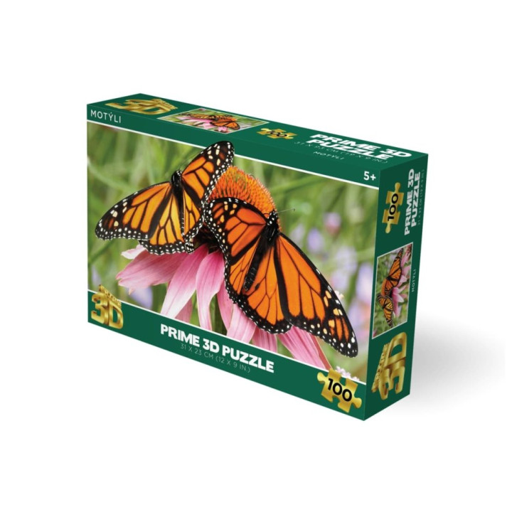 Puzzle 3D - Motýli