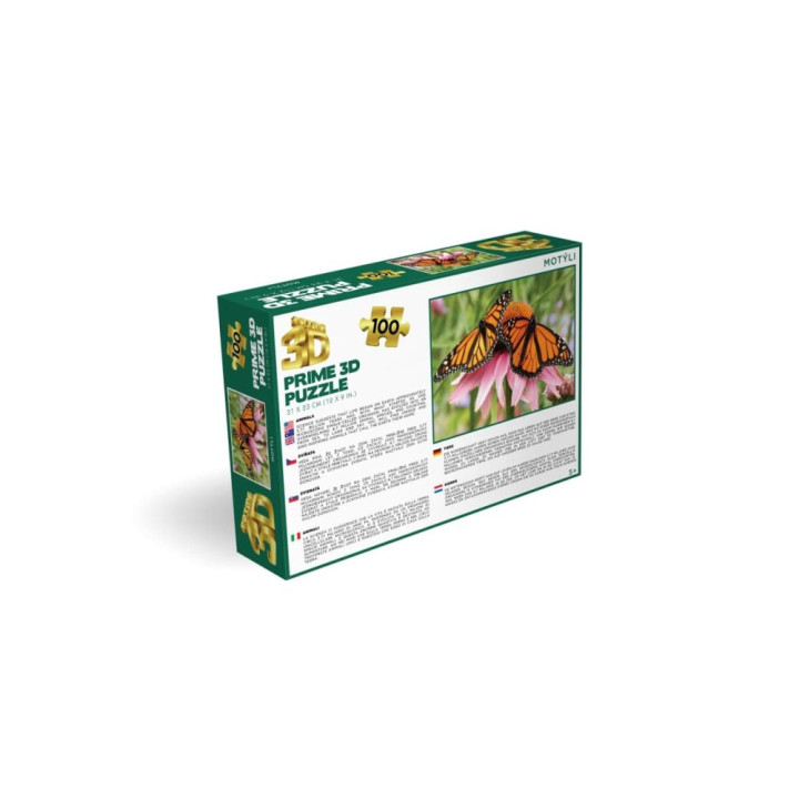 Puzzle 3D - Motýli