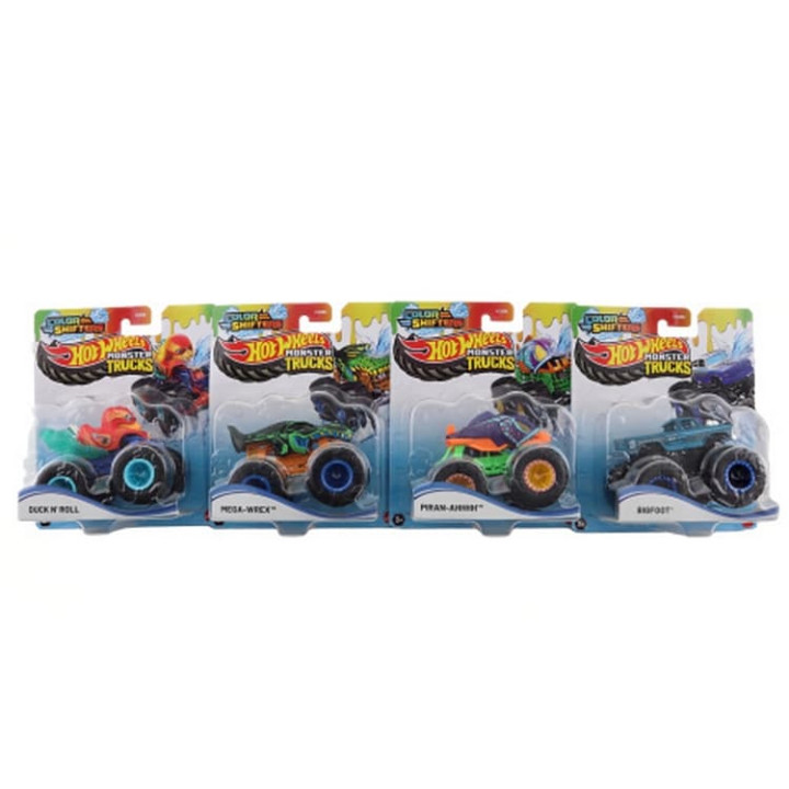 Hot Wheels Monster trucks color HGX06