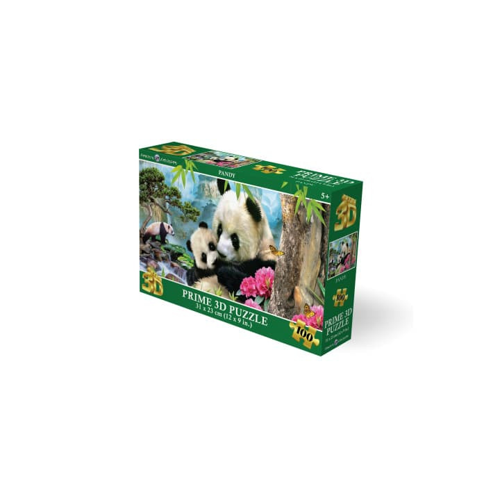 Puzzle 3D - Pandy