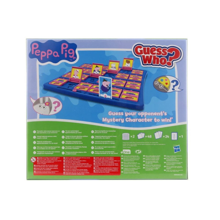 Hra Hádej kdo? Peppa Pig
