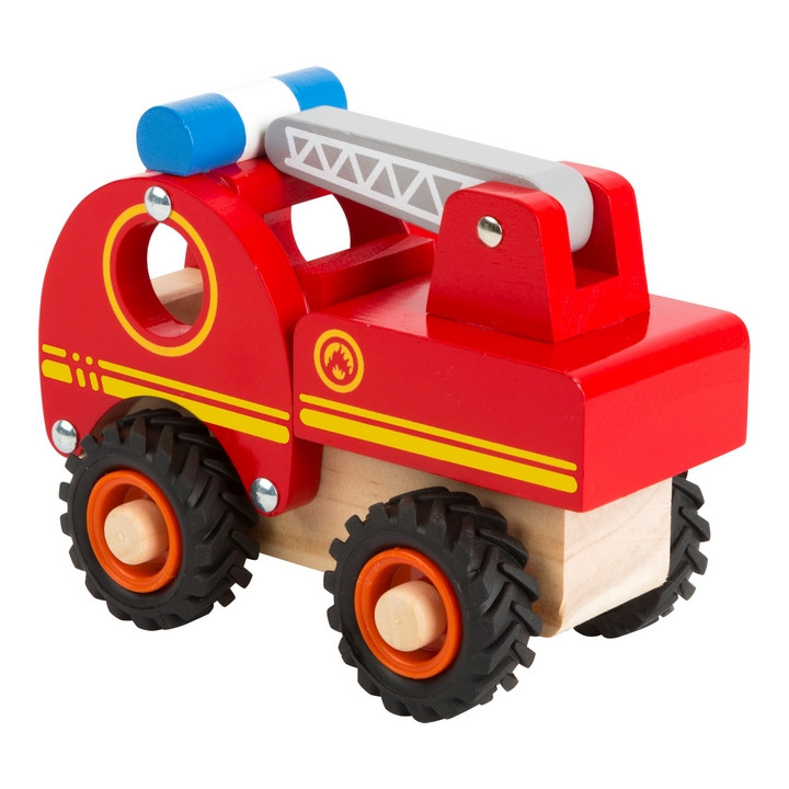Small Foot Dřevěné hasičské auto s žebříkem