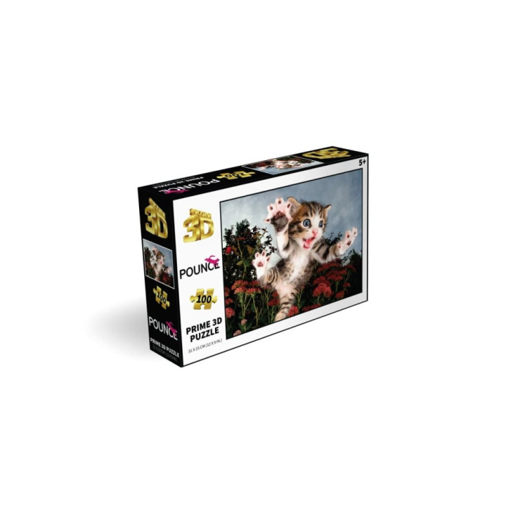 Puzzle 3D - Kočka