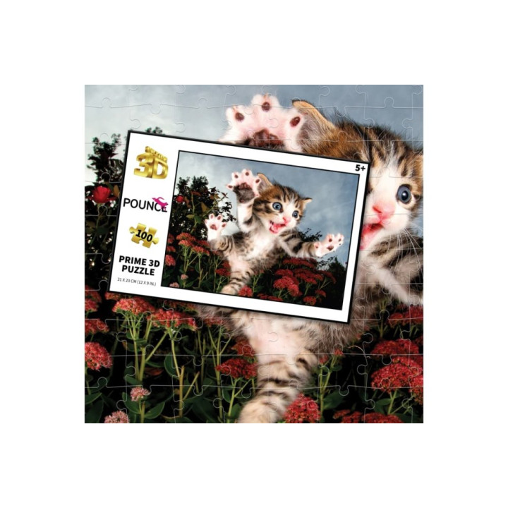 Puzzle 3D - Kočka