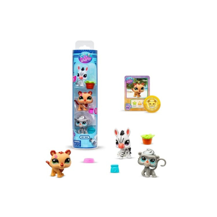 Littlest Pet Shop 3 figurky - 3 druhy