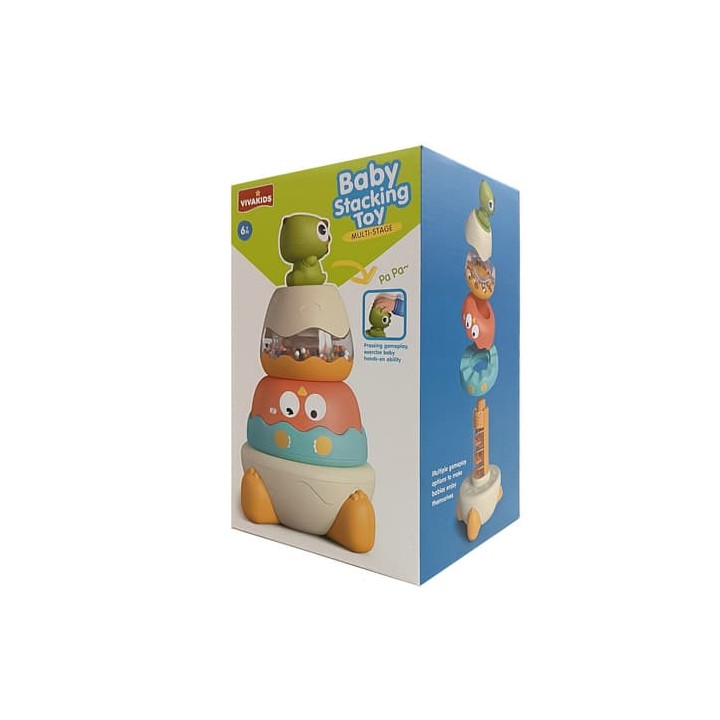 Bavytoy montessori stohovací bloky