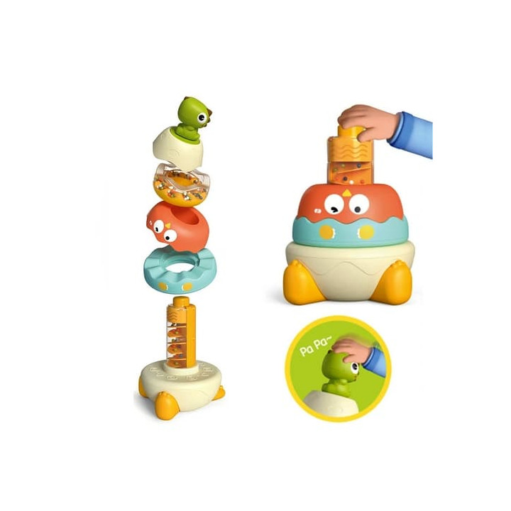 Bavytoy montessori stohovací bloky