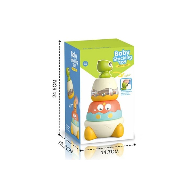 Bavytoy montessori stohovací bloky