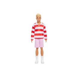 Barbie model Ken-Červeno-bílý proužek