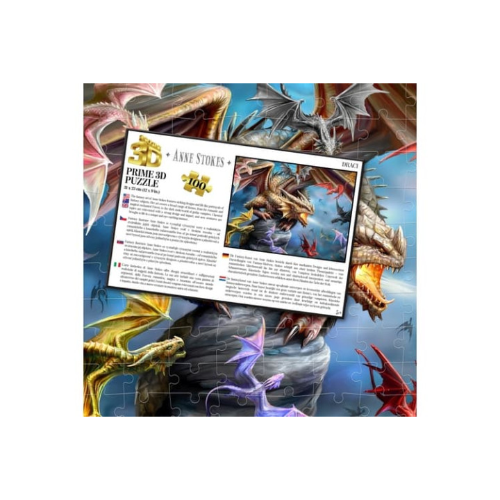 Puzzle 3D - Draci