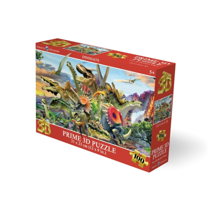 Puzzle 3D - Dinosauři