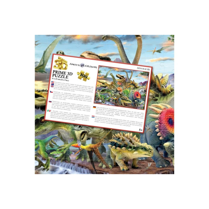 Puzzle 3D - Dinosauři