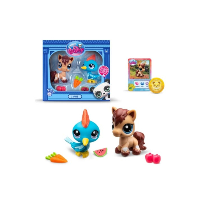 Littlest Pet Shop 2 figurky - 6 druhů