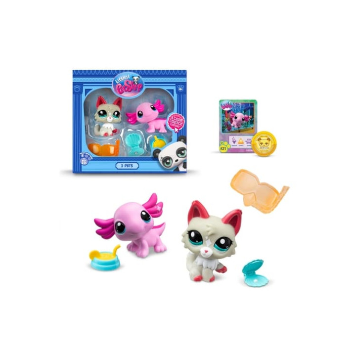 Littlest Pet Shop 2 figurky - 6 druhů